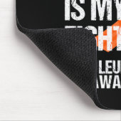 Tapis De Souris Mois de sensibilisation à la leucémie Grand-mère c (Coin)