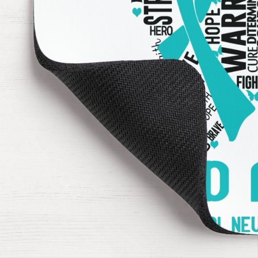 Tapis De Souris Mois de sensibilisation à la neuralgie Trigeminal  (Coin)