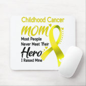 Tapis De Souris Mois de sensibilisation au cancer chez les enfants (Avec souris)