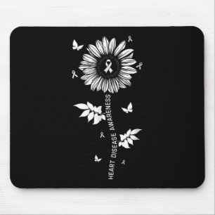 Tapis De Souris Mois de sensibilisation aux maladies cardiaques