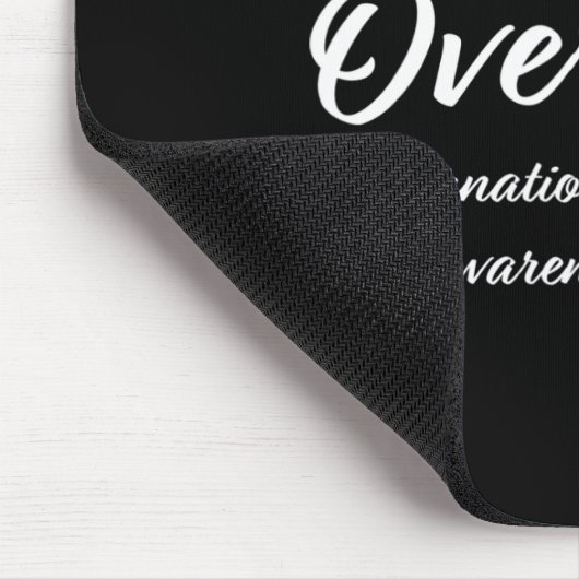 Tapis De Souris Mois de sensibilisation aux surdoses (Coin)