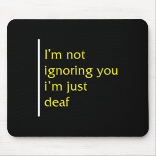 Tapis De Souris Mois de sensibilisation Soutien linguistique Asl N