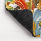 Tapis De Souris Moitié du siècle de ~ de Mousepad la rétro au sud (Coin)