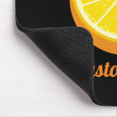 Tapis De Souris Moitié orange (Coin)