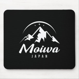 Tapis De Souris Moiwa Japon Station de ski Ski Snowboard