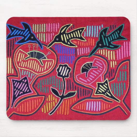 Tapis De Souris MOLA : Oiseaux de ronflement (Devant)