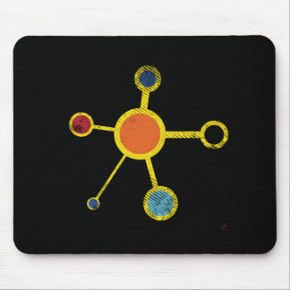 Tapis De Souris Molécule avec la texture v 2,0