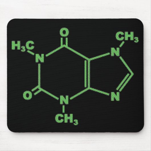 Tapis De Souris molecule_caffeine (Devant)