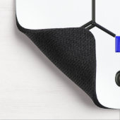 Tapis De Souris Molécule de caféine (Coin)