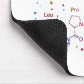 Tapis De Souris Molécule d'oxytocine, molécules de l'amour (Coin)