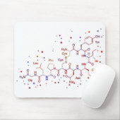 Tapis De Souris Molécule d'oxytocine, molécules de l'amour (Avec souris)