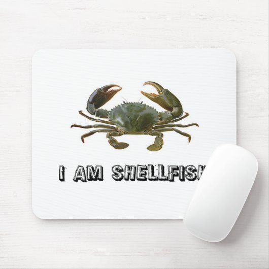 Tapis De Souris Mollusques et crustacés (Avec souris)