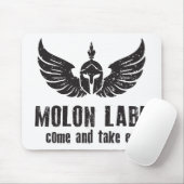 Tapis De Souris Molon Labe (Avec souris)