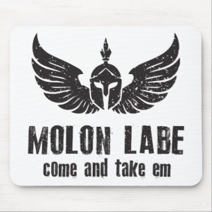 Tapis De Souris Molon Labe