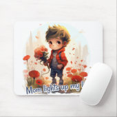 Tapis De Souris Mom lights up my life (Avec souris)