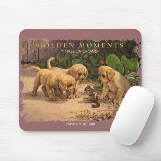 TAPIS DE SOURIS MOMENTS D'OR (Avec souris)