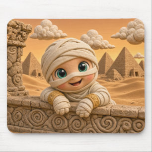 Tapis De Souris Momie de bébé mignonne, mythique