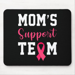 Tapis De Souris Moms Soutien Équipe Survivante Sensibilisation au