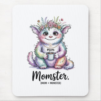 Tapis De Souris Momster. (Mom + Monster)