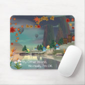 Tapis De Souris Mon autre monde (Avec souris)