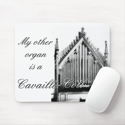 Tapis De Souris Mon autre organe Mousepad (Avec souris)