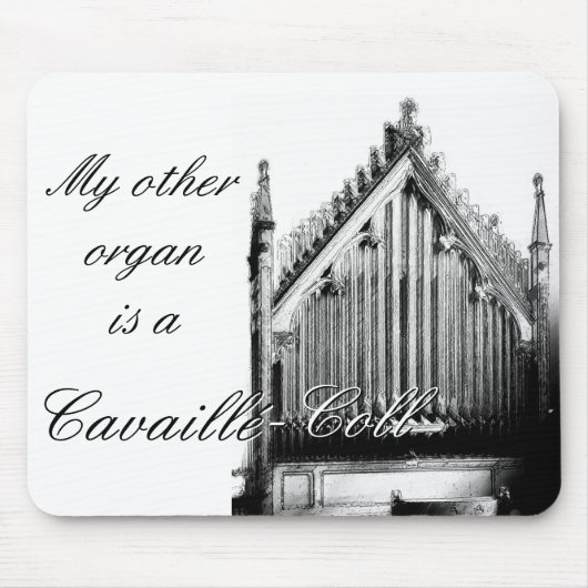 Tapis De Souris Mon autre organe Mousepad (Devant)