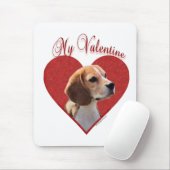 Tapis De Souris Mon Beagle Valentine (Avec souris)