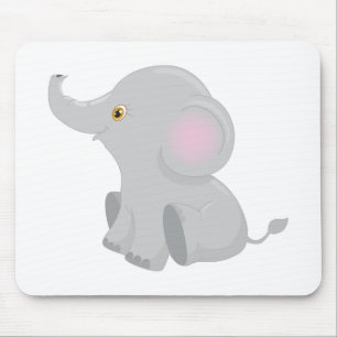 Tapis De Souris Mon bébé éléphant