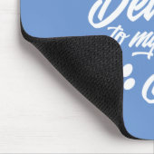 Tapis De Souris Mon coeur appartient à mon chien Valentine | Mouse (Coin)