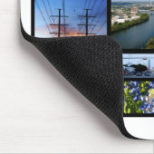 Tapis De Souris Mon collage d'Austin par James R Granberry (Coin)