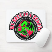 TAPIS DE SOURIS MON CORPS EST UN TEMPLE (Avec souris)