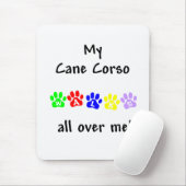 Tapis De Souris Mon Corso De Canne Marche Sur Moi (Avec souris)