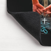 Tapis De Souris Mon Dieu savait que j'avais besoin d'un ange (Coin)