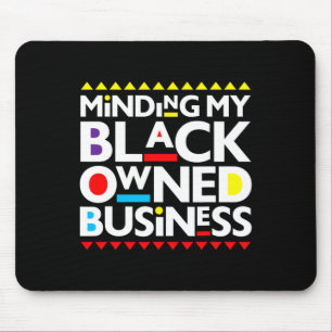 Tapis De Souris Mon entreprise noire Histoire africaine Mois Fiert