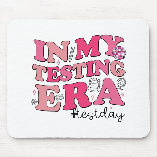 Tapis De Souris Mon Era Test Enseignants Rock Le Test Test (Devant)