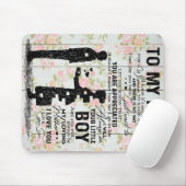 Tapis De Souris Mon Fils À Maman Cadeau Pour Maman, Maman Idée Cad (Avec souris)