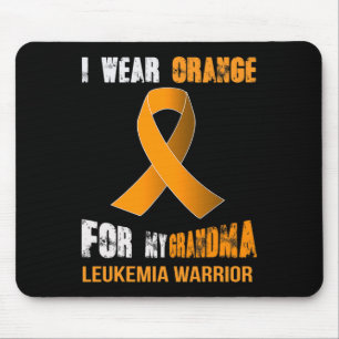 TAPIS DE SOURIS MON GRAND-MÈRE - MON GUERRIER LEUKEMIA