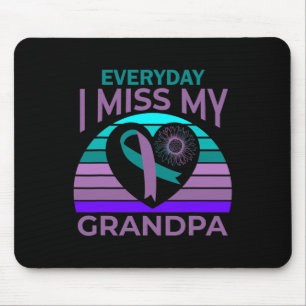 Tapis De Souris Mon grand-père, mon grand-père, sensibilisation au