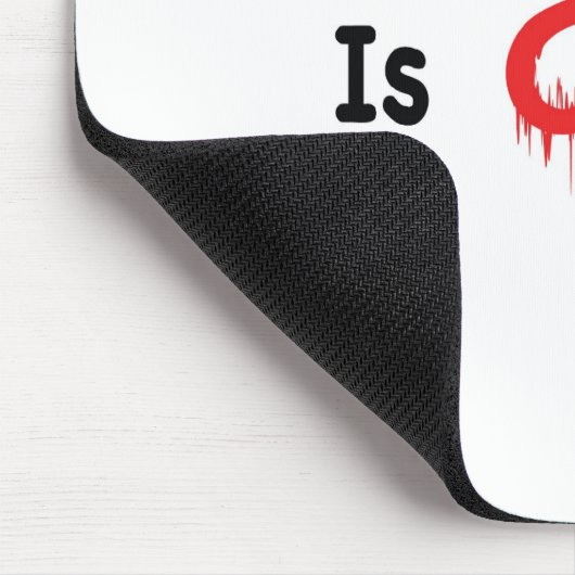 Tapis De Souris Mon groupe sanguin est c++ (Coin)