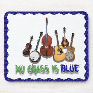 TAPIS DE SOURIS MON HERBE EST BLUE-MOUSEPAD