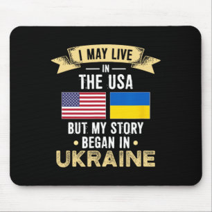 Tapis De Souris Mon histoire a commencé en Ukraine