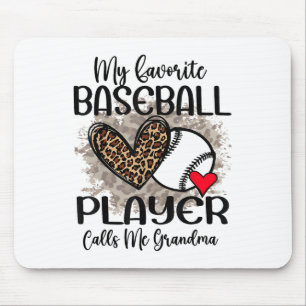 Tapis De Souris Mon Joueur Bysebyll Favori M'Appelle Grand-Mère Fu
