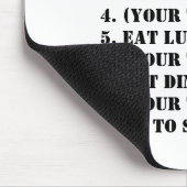 Tapis De Souris Mon jour parfait (Coin)