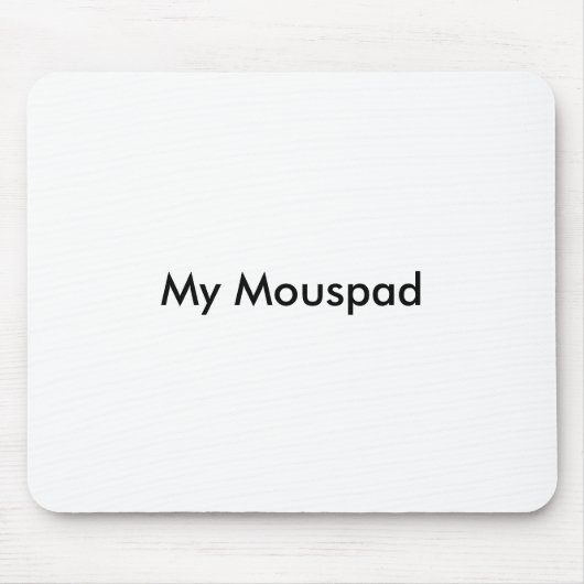 Tapis De Souris Mon Mouspad (Devant)