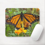 Tapis De Souris Mon papillon monarque mousepad (Avec souris)