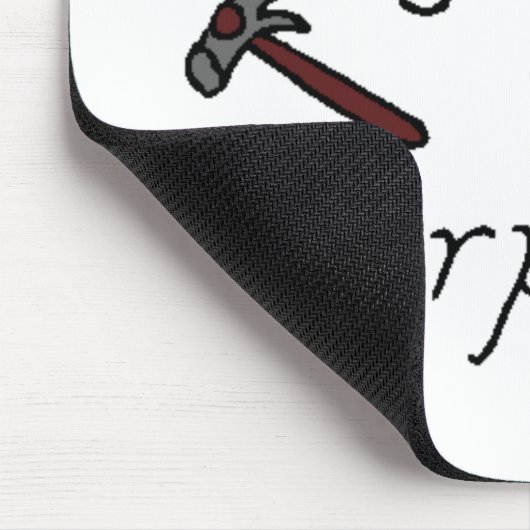 Tapis De Souris Mon patron est un charpentier juif (Coin)