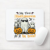 Tapis De Souris Mon Premier Halloween En Tant Que Citrouille Fantô (Avec souris)