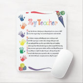 Tapis De Souris Mon professeur Mousepad (Avec souris)