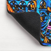 Tapis De Souris Mon rêve bleu (Coin)