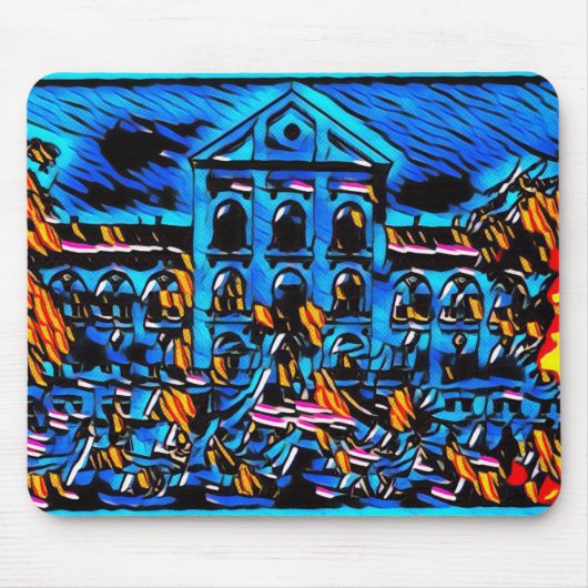 Tapis De Souris Mon rêve bleu (Devant)